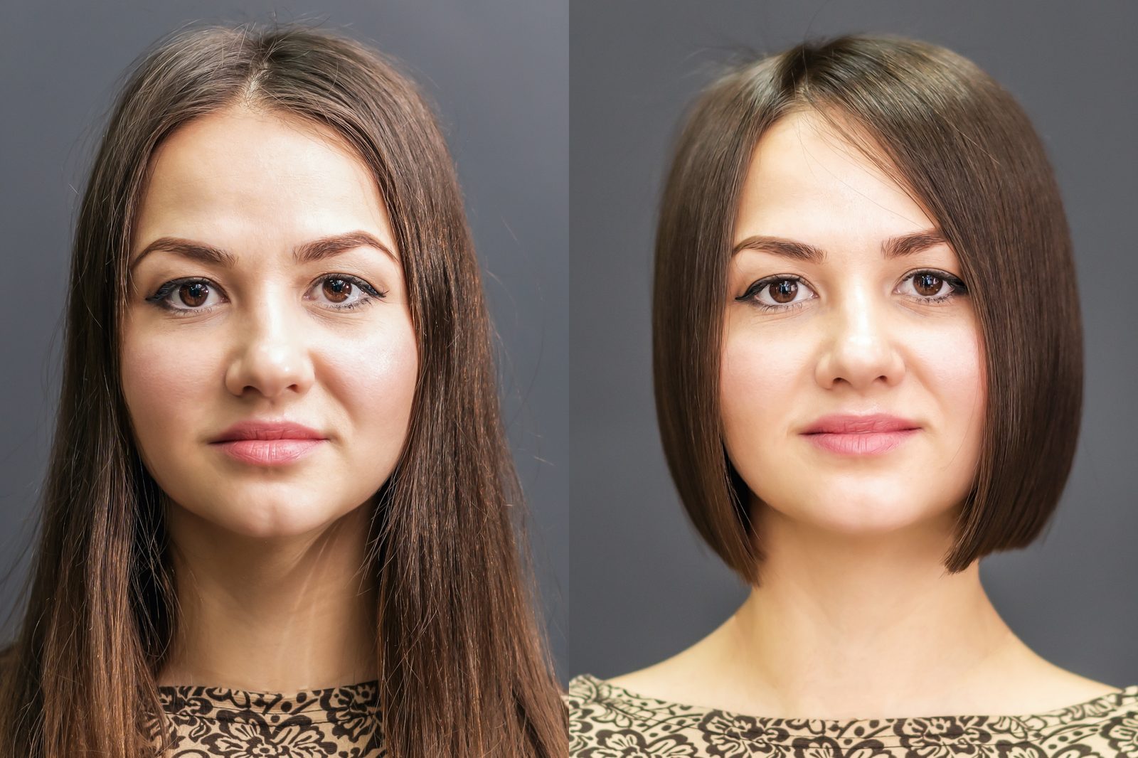 Fresh bob haircut