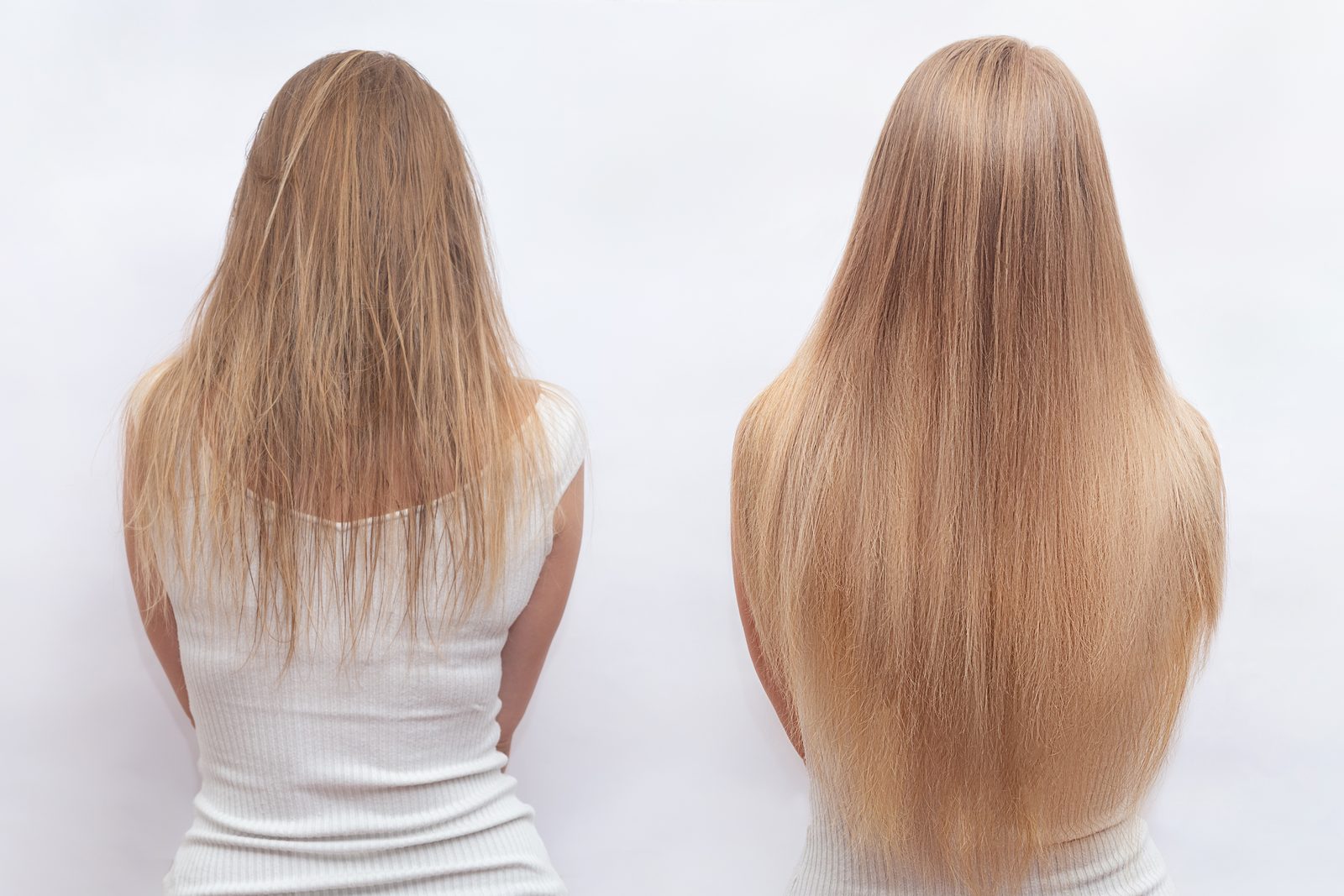 Length and fullness with hair extensions